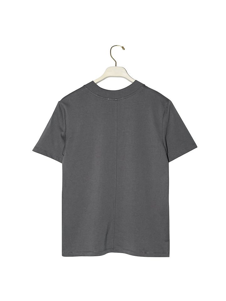Paper Moon - Korean Women Fashion - #momslook - Crew Neck Slim Tee - 12