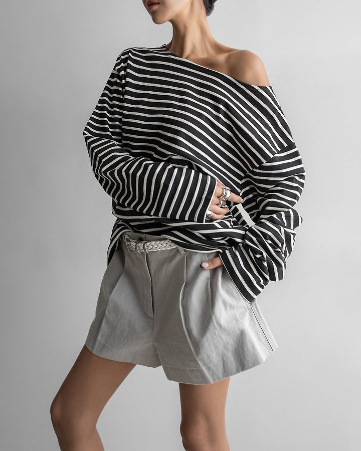 Paper Moon - Korean Women Fashion - #momslook - Washed Linen Chino Shorts - 10