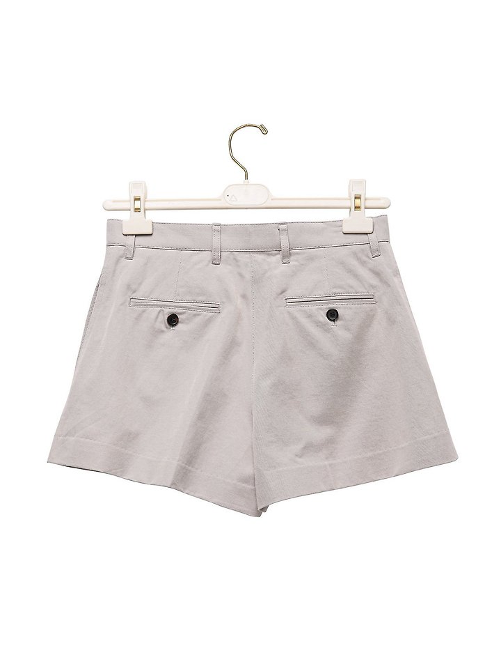 Paper Moon - Korean Women Fashion - #momslook - Washed Linen Chino Shorts - 12