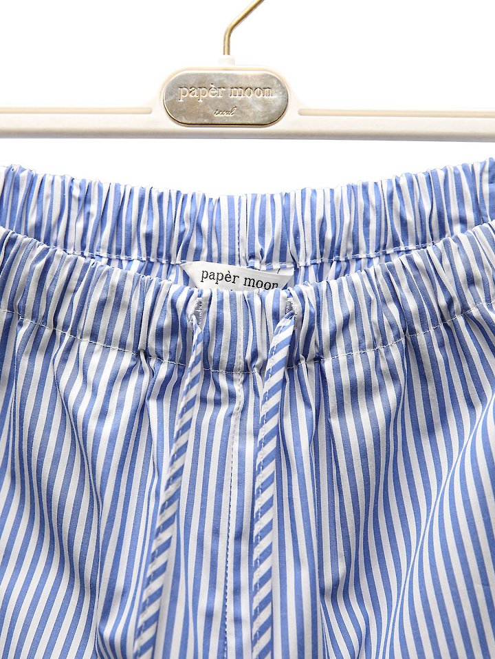 Paper Moon - Korean Women Fashion - #restrostyle - Lounge Stripe Bermuda Shorts - 7