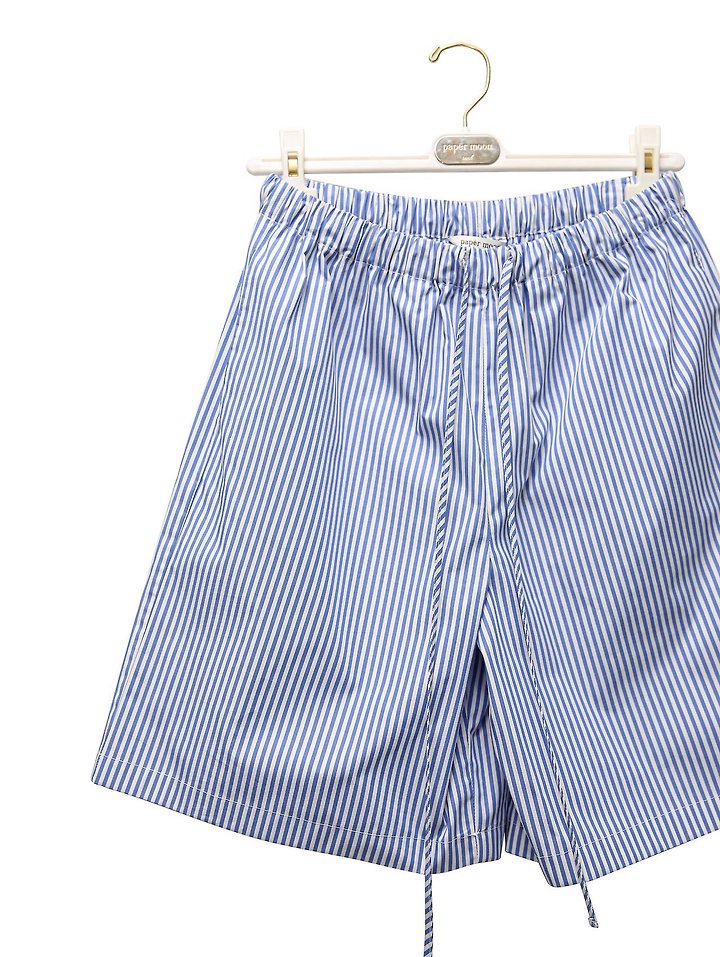 Paper Moon - Korean Women Fashion - #romanticstyle - Lounge Stripe Bermuda Shorts - 8