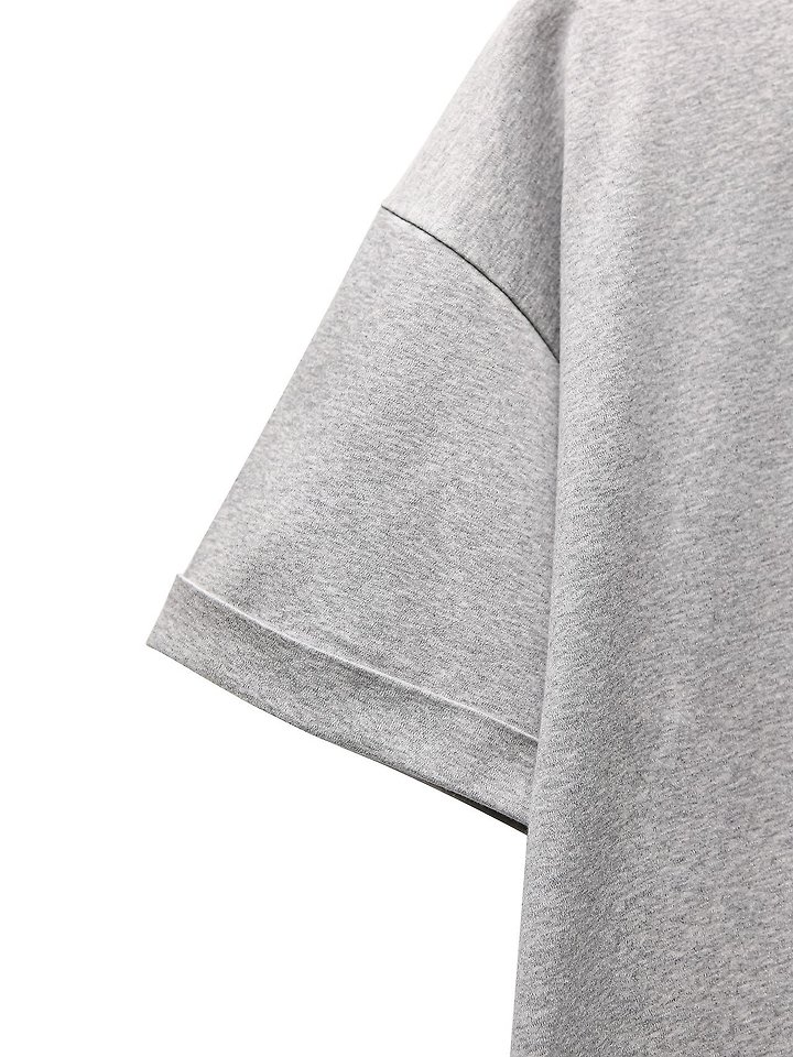 Paper Moon - Korean Women Fashion - #thatsdarling - Premium Cotton Roll-Up Tee - 9