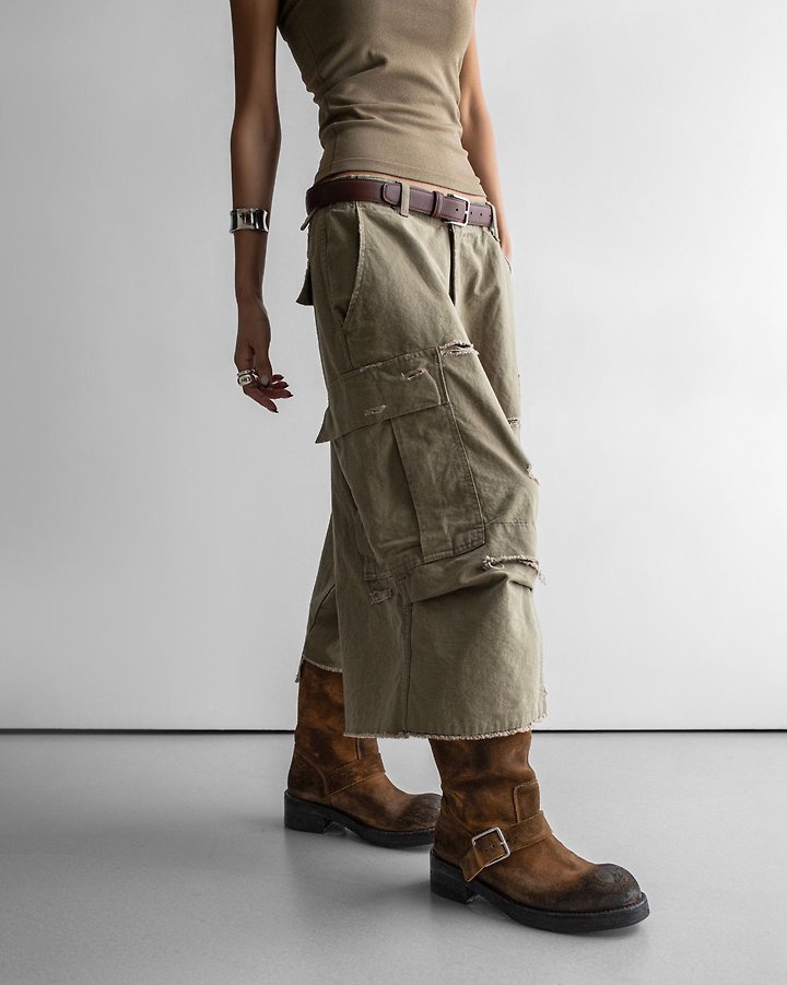Paper Moon - Korean Women Fashion - #thelittlethings - Vintage Cut-Off Bermuda Shorts