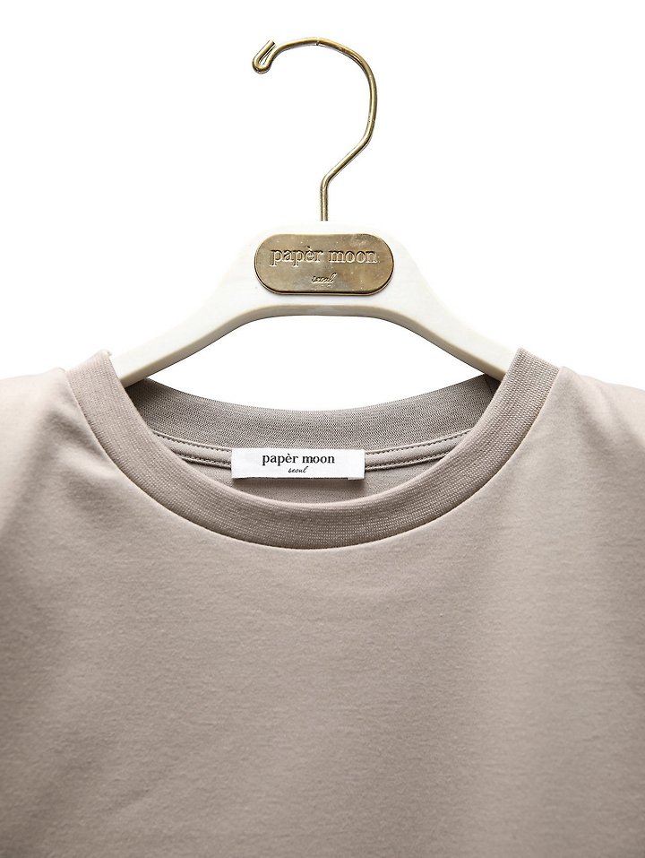 Paper Moon - Korean Women Fashion - #thelittlethings - Padded Shoulder Wing Sleeve Tee - 8