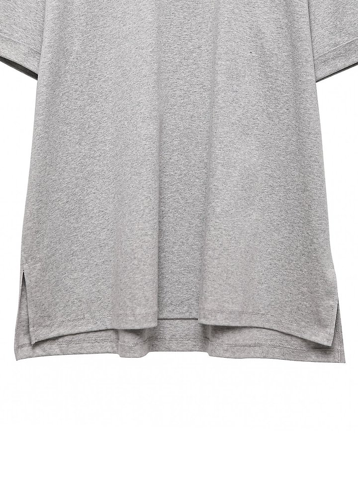 Paper Moon - Korean Women Fashion - #thelittlethings - Premium Cotton Roll-Up Tee - 10