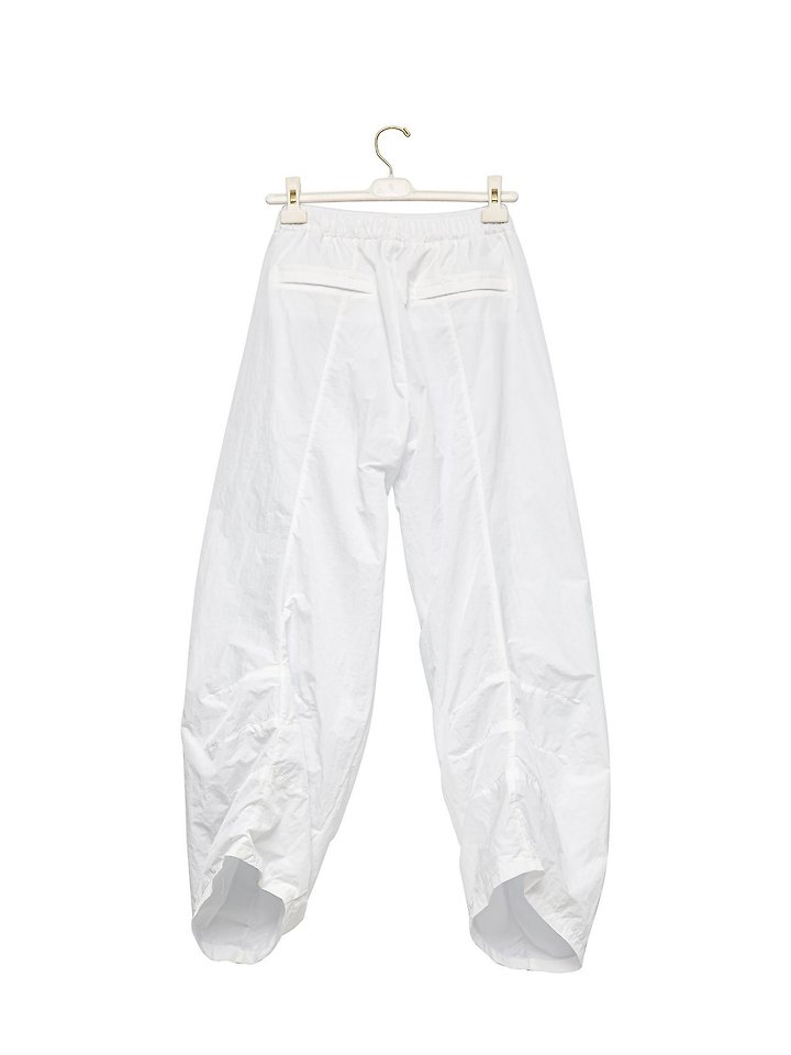 Paper Moon - Korean Women Fashion - #thelittlethings - Nylon Drawstring Wide Twist-Pattern Trousers - 7