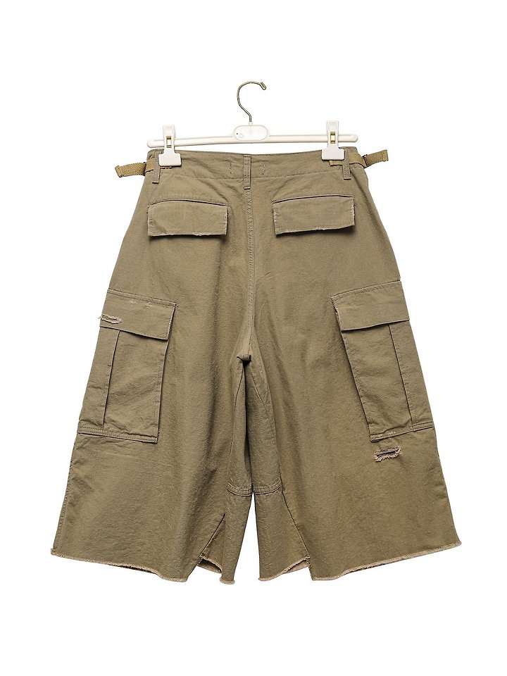 Paper Moon - Korean Women Fashion - #womensfashion - Vintage Cut-Off Bermuda Shorts - 9