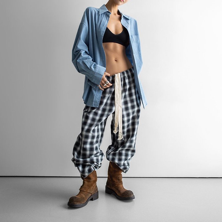 Paper Moon - Korean Women Fashion - #womensfashion - Soft Linen Oversized Button-Down Shirt - 2
