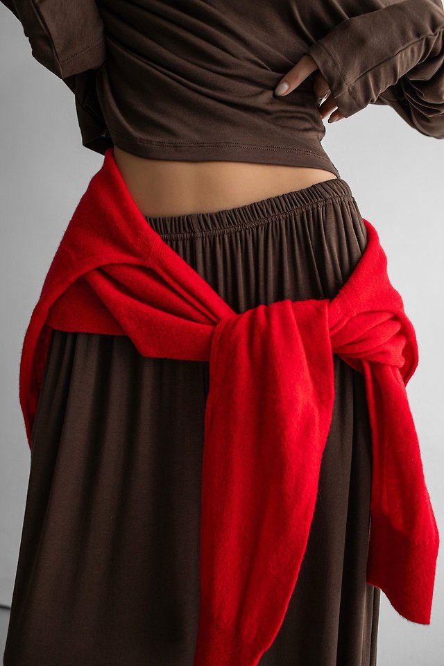 Paper Moon - Korean Women Fashion - #womensfashion - Draped Balloon Jogger Pants - 5