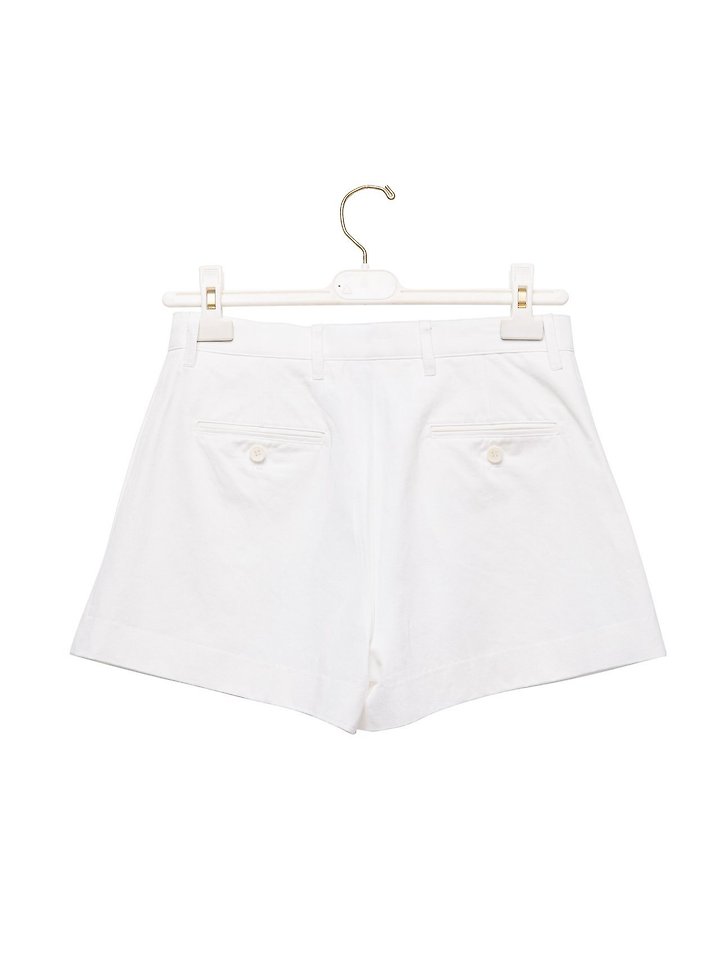 Paper Moon - Korean Women Fashion - #womensfashion - Washed Linen Chino Shorts - 11