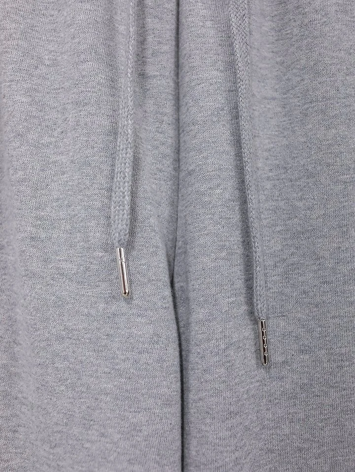 Paper Moon - Korean Women Fashion - #womensfashion - Cut-Detail Wide Sweat Trousers - 11