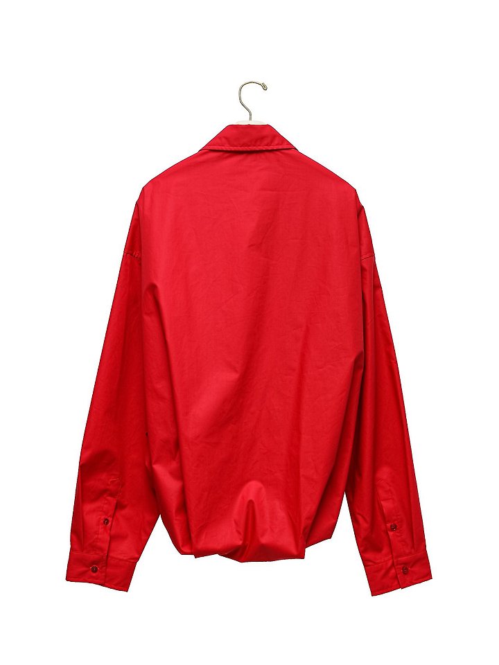 Paper Moon - Korean Women Fashion - #womensfashion - Balloon-Fit Cotton Button-Down Shirt - 7