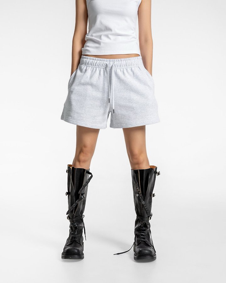 Paper Moon - Korean Women Fashion - #womensfashion - Classic Jersey Sweat Shorts - 5