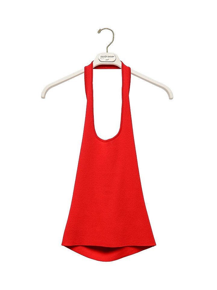 Paper Moon - Korean Women Fashion - #womensfashion - Classic Halter Neck Knit Top - 11