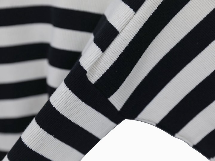 Paper Moon - Korean Women Fashion - #womensfashion - Striped Ribbed Maxi One-piece - 7