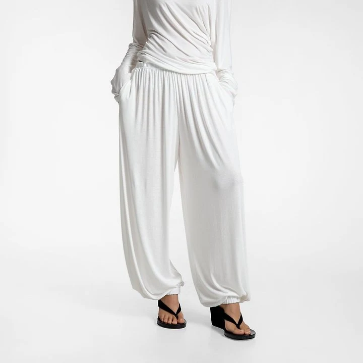 Paper Moon - Korean Women Fashion - #womensfashion - Draped Balloon Jogger Pants