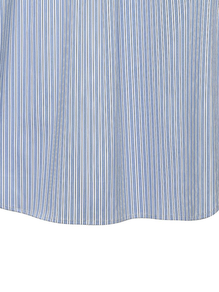 Paper Moon - Korean Women Fashion - #womensfashion - Boyfriend-Fit Oversized Striped Button-Down Shirt - 12