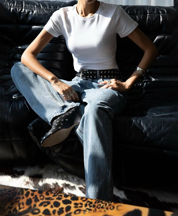 Paper Moon - Korean Women Fashion - #womensfashion - Essential Cropped Tee - 5