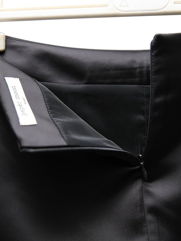 Paper Moon - Korean Women Fashion - #womensfashion - Satin Micro Skort - 12