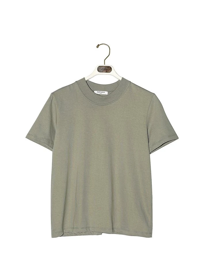 Paper Moon - Korean Women Fashion - #womensfashion - Crew Neck Slim Tee - 5