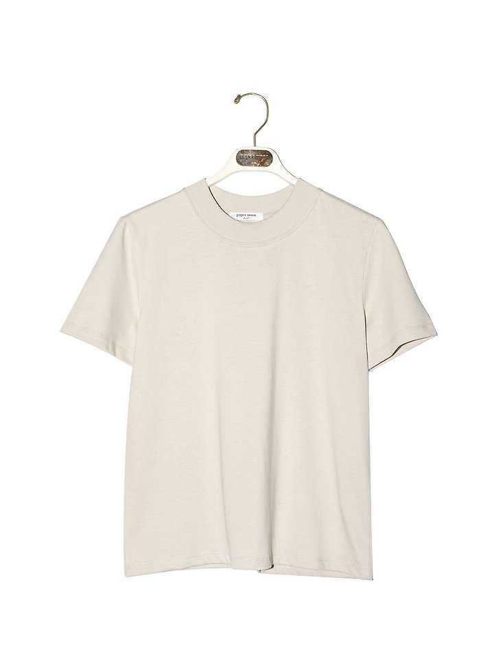 Paper Moon - Korean Women Fashion - #womensfashion - Crew Neck Slim Tee - 9