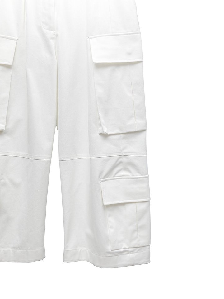 Paper Moon - Korean Women Fashion - #womensfashion - Structured Double Cargo Pants - 10