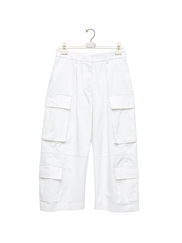 Paper Moon - Korean Women Fashion - #womensfashion - Structured Double Cargo Pants - 6