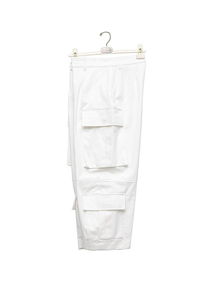 Paper Moon - Korean Women Fashion - #womensfashion - Structured Double Cargo Pants - 8