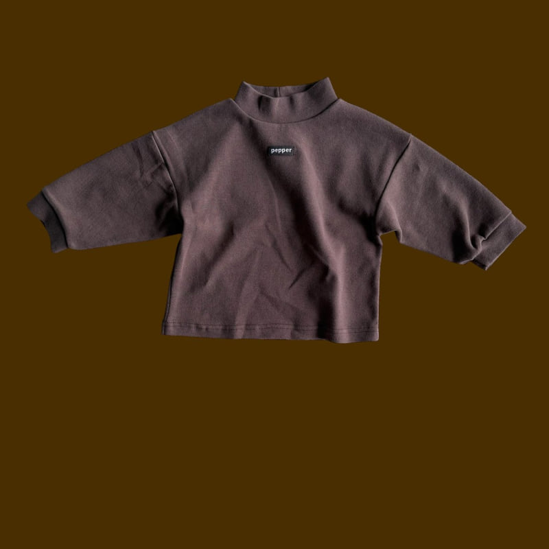 Pepper - Korean Children Fashion - #Kfashion4kids - Tangerine Mock Neck Top - 11