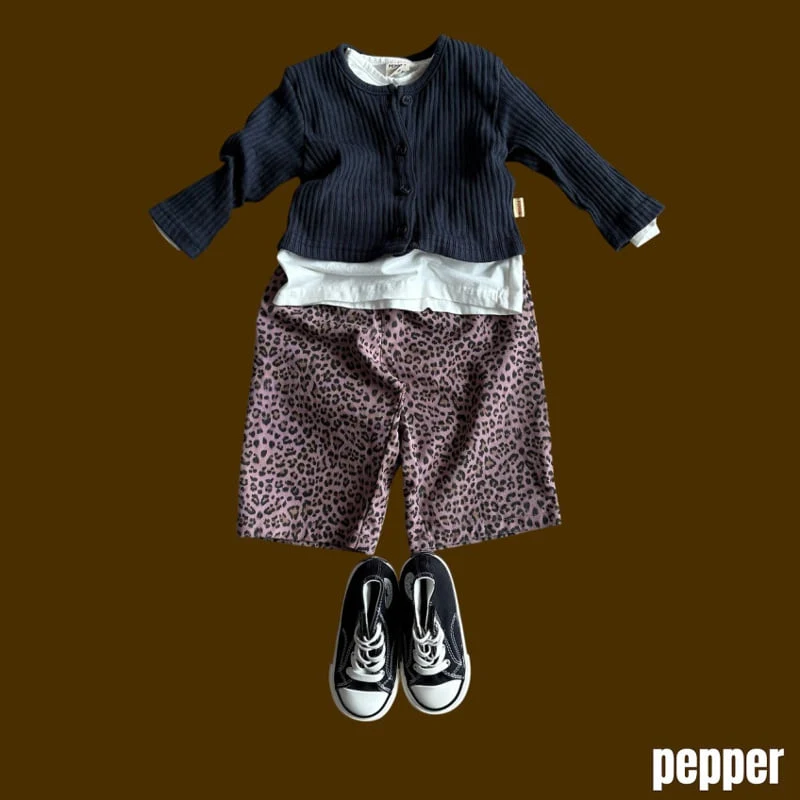 Pepper - Korean Children Fashion - #Kfashion4kids - Pig Leopard Print Pants - 11