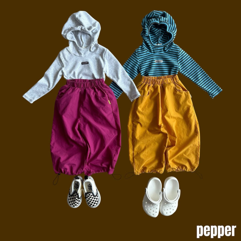 Pepper - Korean Children Fashion - #Kfashion4kids - Curry String Pants - 9