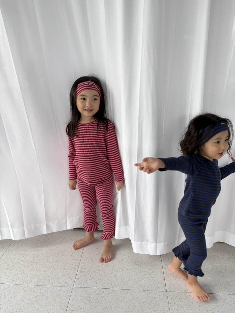 Pepper - Korean Children Fashion - #childofig - Pippi Striped Tee - 5