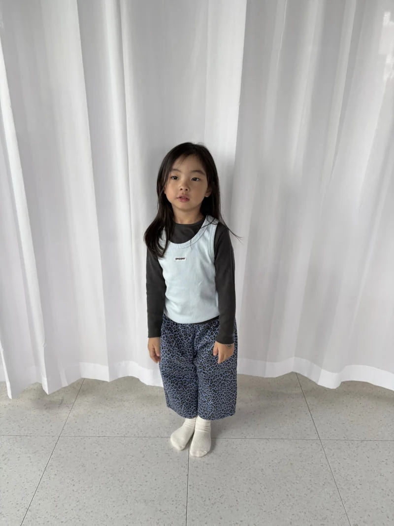 Pepper - Korean Children Fashion - #childofig - Pig Leopard Print Pants - 2