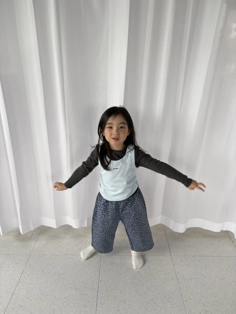 Pepper - Korean Children Fashion - #childofig - Pig Leopard Print Pants - 3