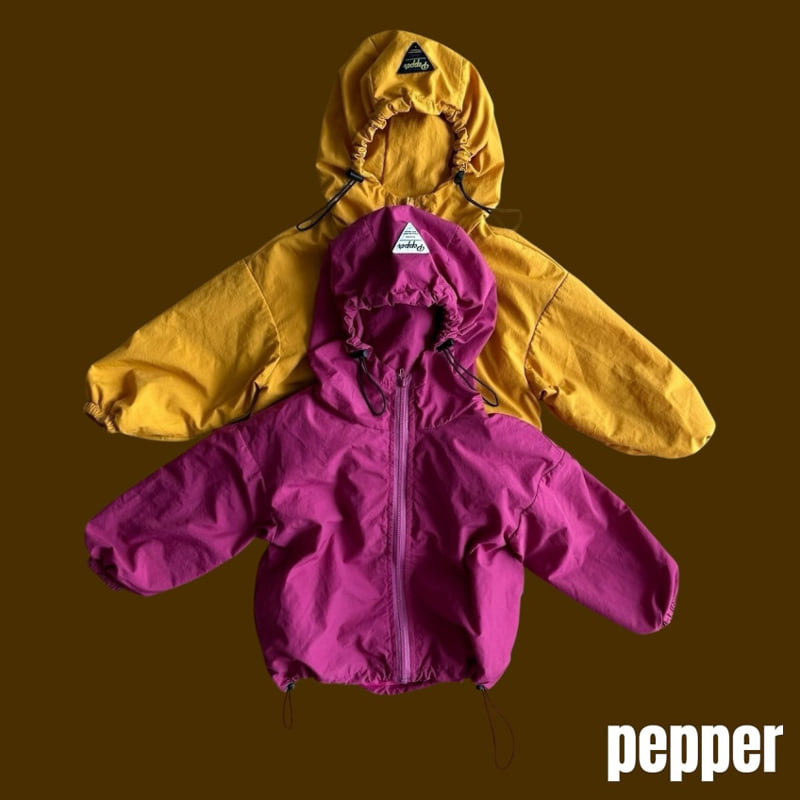 Pepper - Korean Children Fashion - #childofig - Curry Windbreaker