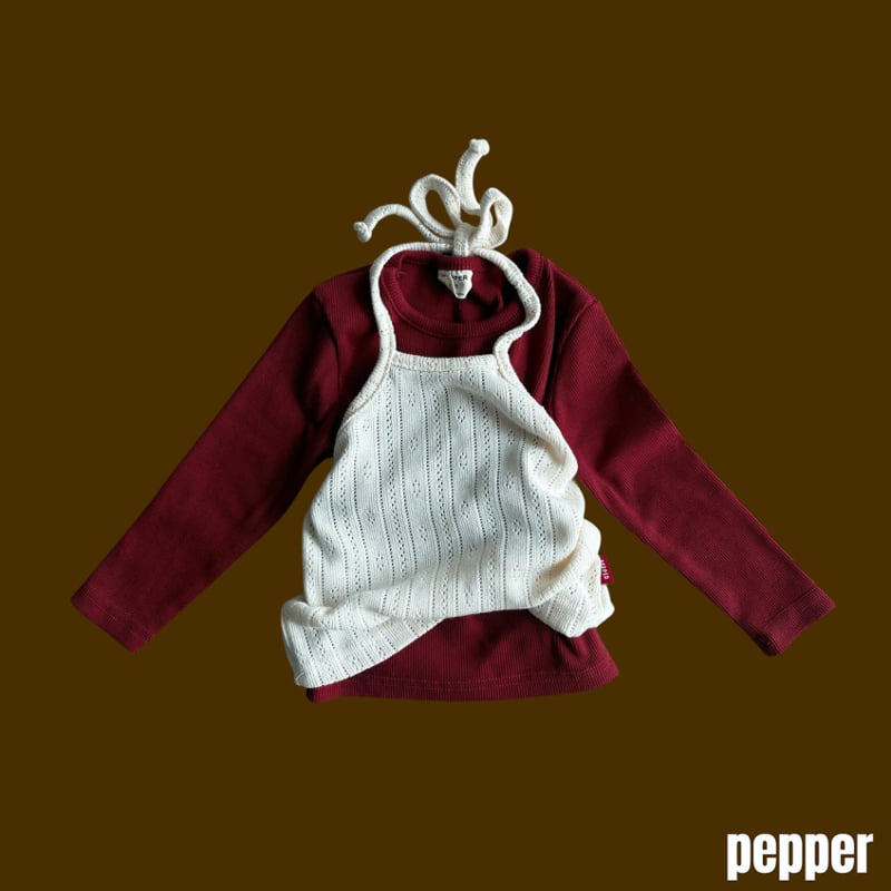 Pepper - Korean Children Fashion - #childofig - Ribbed Tee - 9