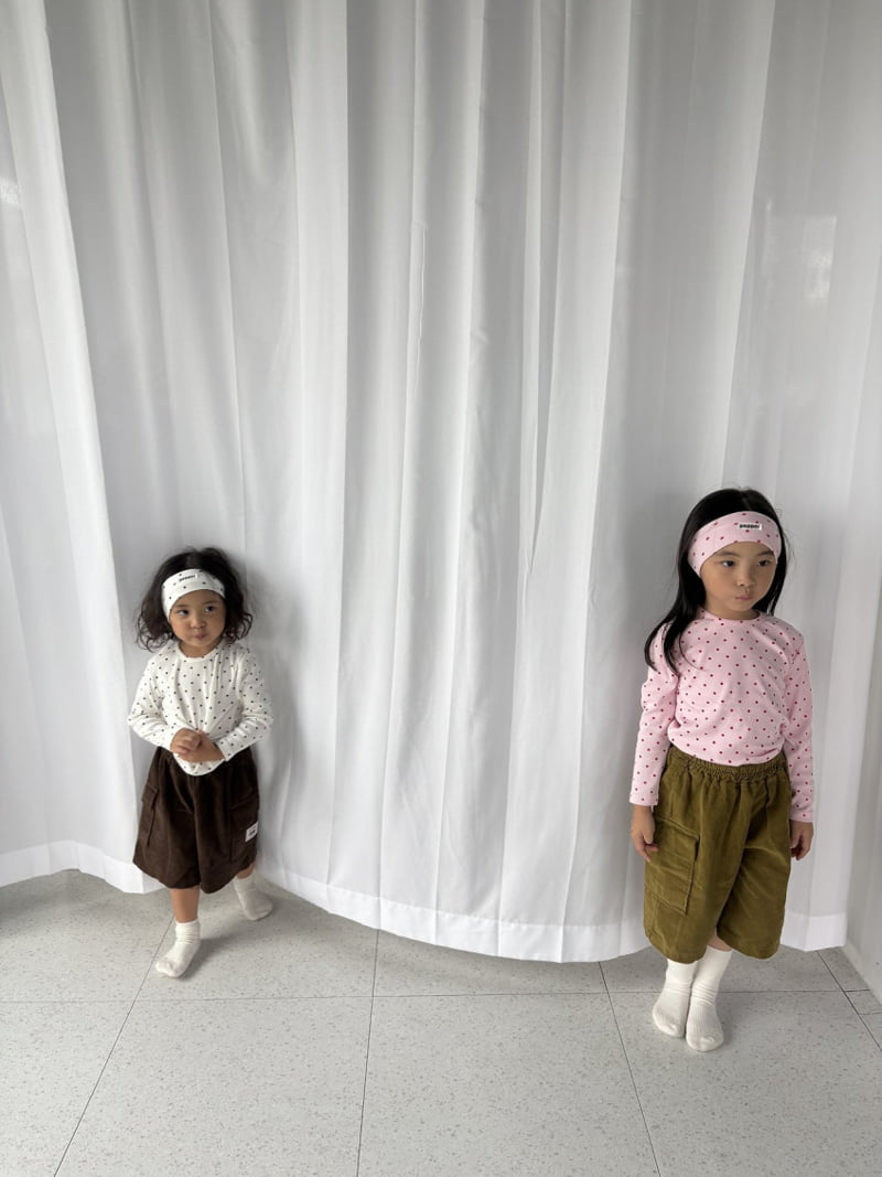 Pepper - Korean Children Fashion - #childofig - Soft Dot Tee - 2