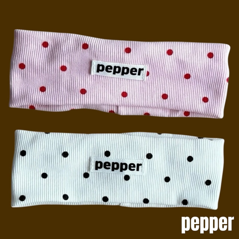 Pepper - Korean Children Fashion - #childofig - Dot Hair Band