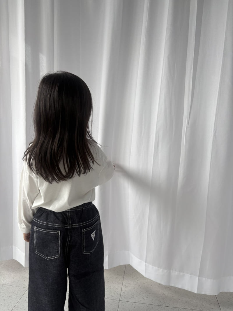 Pepper - Korean Children Fashion - #childofig - Non-Fade Denim Pants - 5