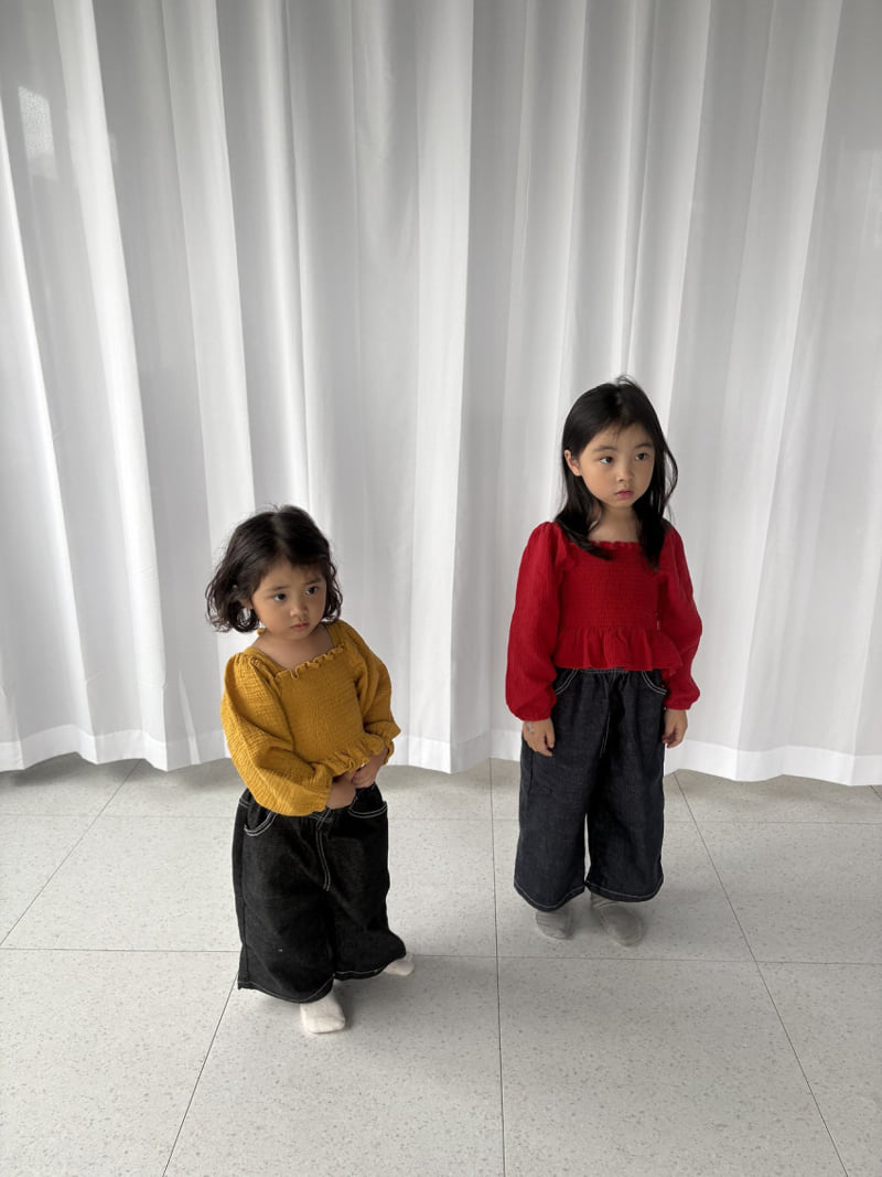 Pepper - Korean Children Fashion - #childofig - Non-Fade Denim Pants - 6