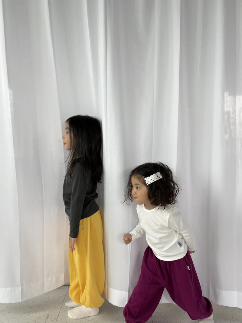 Pepper - Korean Children Fashion - #childofig - Daycare Jogger Pants (Autumn) - 5