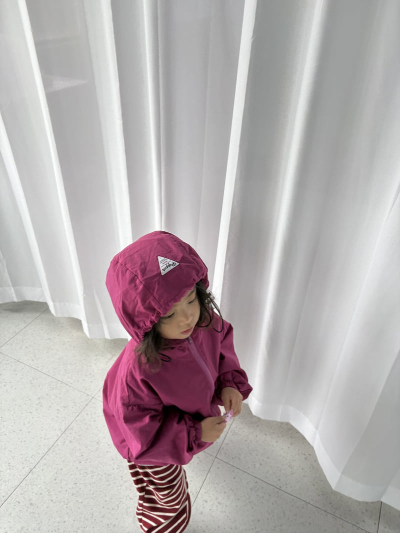 Pepper - Korean Children Fashion - #childrensboutique - Curry Windbreaker - 3