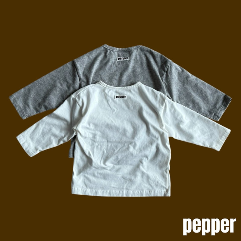 Pepper - Korean Children Fashion - #childrensboutique - Mayo Basic Stretch Tee
