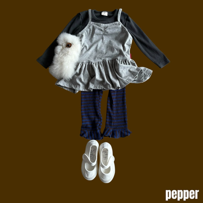 Pepper - Korean Children Fashion - #childrensboutique - Ribbed Tee - 10