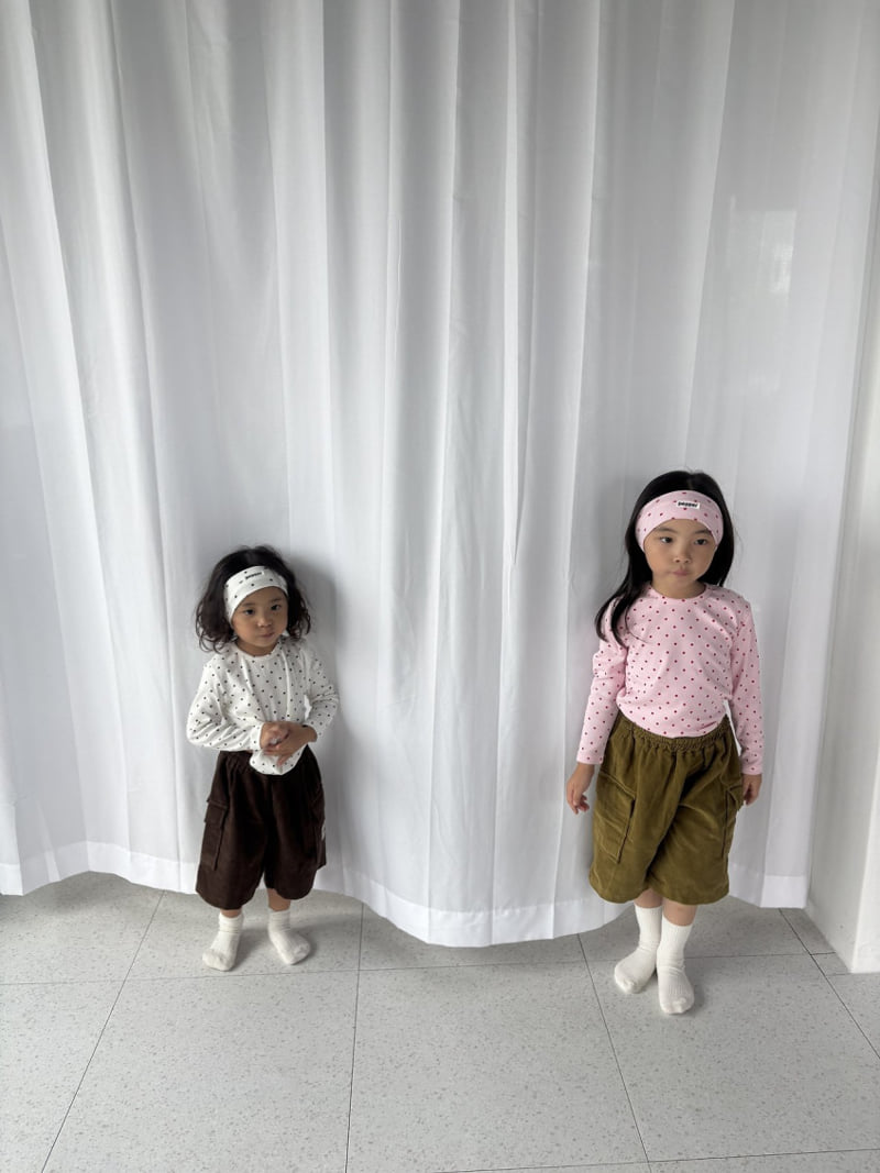 Pepper - Korean Children Fashion - #childrensboutique - Soft Dot Tee - 3