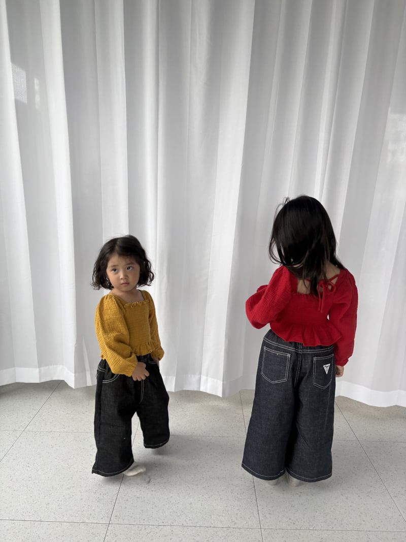 Pepper - Korean Children Fashion - #childrensboutique - Non-Fade Denim Pants - 7
