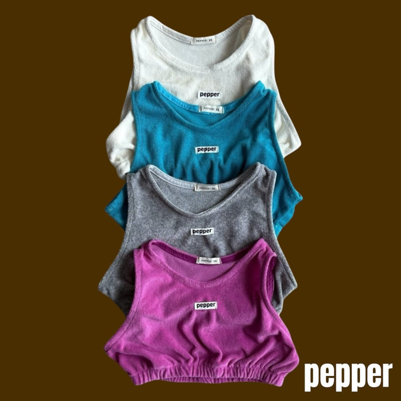 Pepper - Korean Children Fashion - #designkidswear - Terry Vest