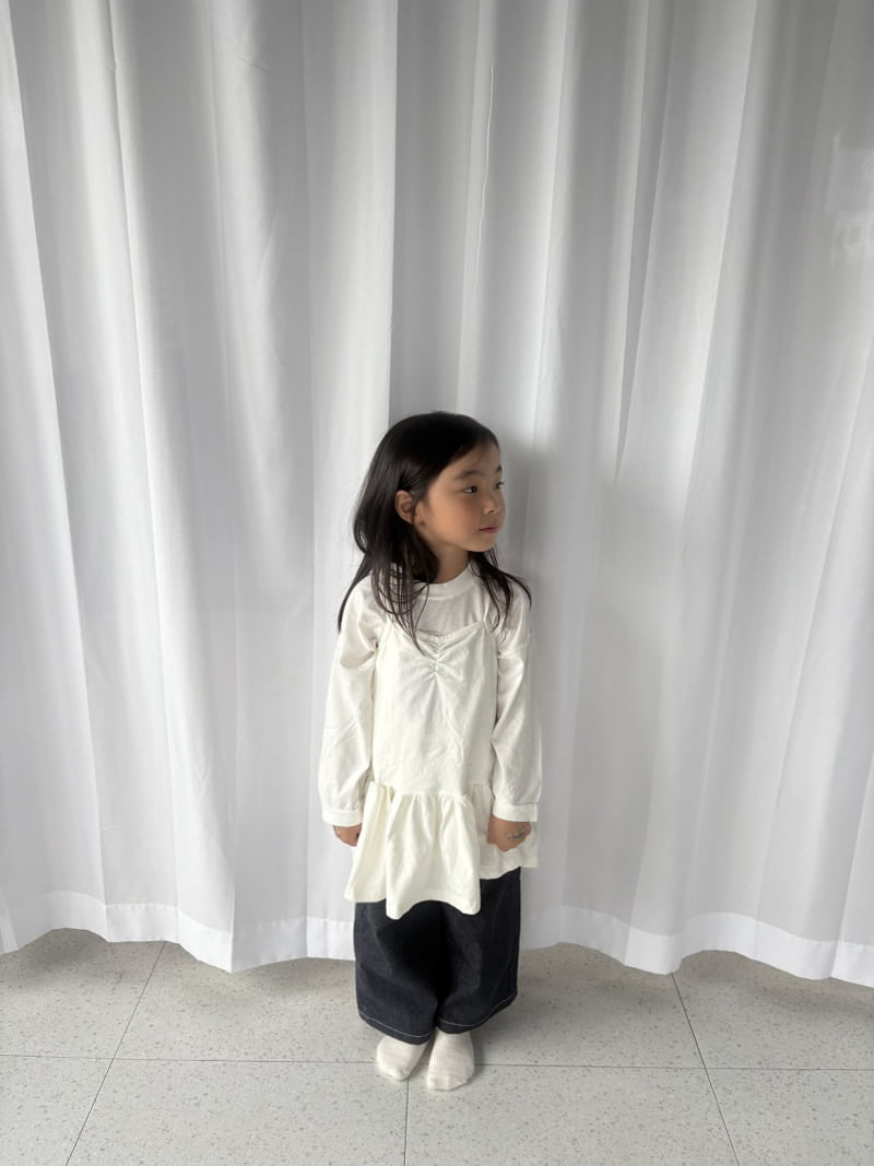 Pepper - Korean Children Fashion - #designkidswear - Mayo Basic Stretch Tee - 2