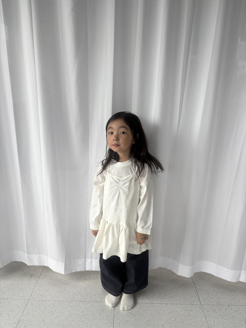 Pepper - Korean Children Fashion - #discoveringself - Layered Sleeveless Top - 2