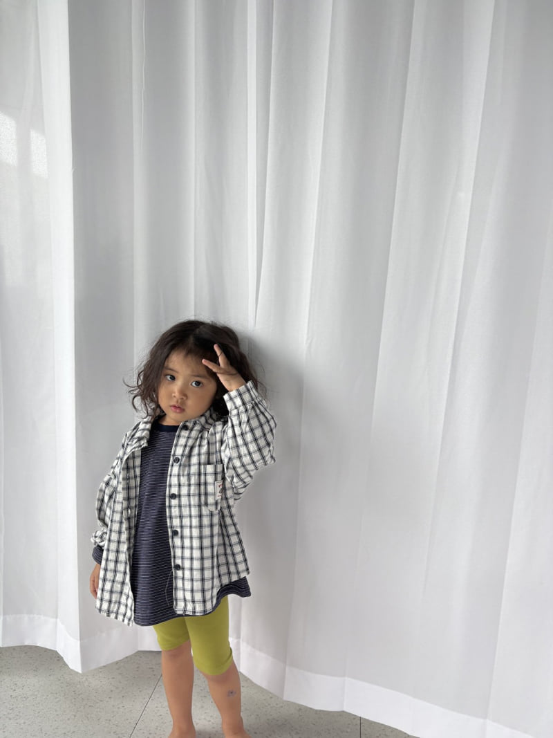 Pepper - Korean Children Fashion - #discoveringself - Cookie Check Shirt - 11